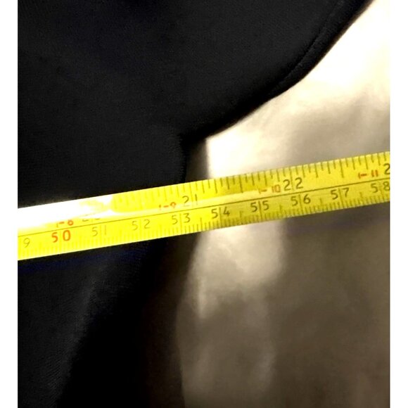 David & Nicole Womens Black 3-Piece Jacket Suit Size 14 Button-Up White Trim - Picture 5 of 6